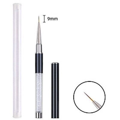Cọ Nét Cán Đá Cao Cấp Great Nail Size 7mm, 9mm, 11mm B281, Cọ Vẽ Đường Nét Siêu Mảnh Làm Nail Trang Trí Móng