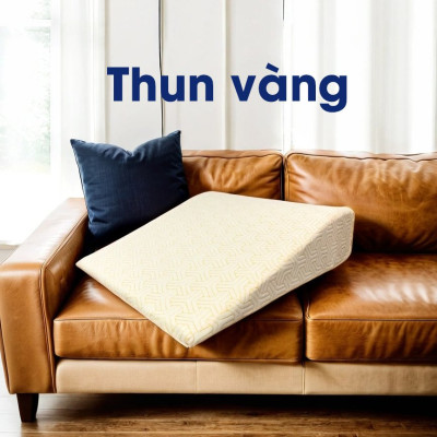 GỐI TRÀO NGƯỢC DẠ DÀY NGƯỜI LỚN YOROKOBI, KÍCH THƯỚC 70*60*18CM (Bo tròn chống trượt), HỖ TRỢ TRÀO NGƯỢC ACID, Ợ CHUA, THOÁI HÓA CỘT SỐNG CỔ, HÀNG THƯƠNG HIỆU