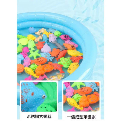 Bộ Đồ Chơi Câu Cá Bằng Nam Châm Kích Thước Bể Lớn, Nhiều Chi Tiết Cá Và Sinh Vật Biển – Đồ Chơi Giáo Dục Cho Trẻ Em - HÀNG CHÍNH HÃNG MINIIN