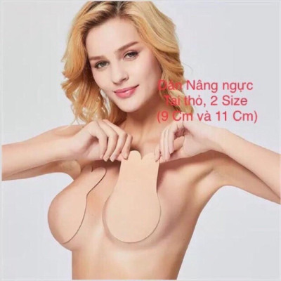 Sét 2 miếng dán nâng ngực chống chảy ngưc tai thỏ !