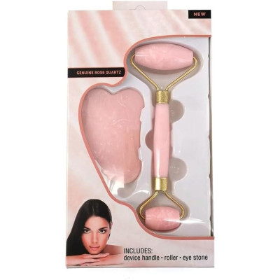 Cây Lăn Mặt Massage tăng kèm Ván Guasha Bằng Đá Cạo Mát Xa (Xả Kho)