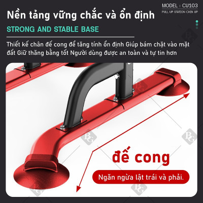 BG Bộ xà đơn, xà kép đa năng cao cấp đa năng Gym, lượng Kéo lên tại nhà dụng cụ tập thể dục phòng gym (hàng nhập khẩu)