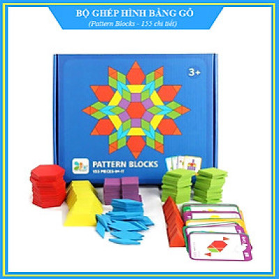 Đồ Chơi Xếp Hình Tangram Bằng Gỗ 155 Chi Tiết  Nhiều Màu Sắc Xếp Được Hàng Nghìn Hình Khác Nhau Cho Bé Tư Duy Sáng Tạo
