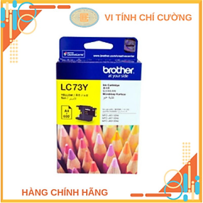 Mực In Brother LC-73Y - Hàng Chính Hãng