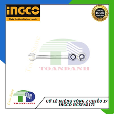 Cờ lê miệng vòng 2 chiều 17 ingco HCSPAR171