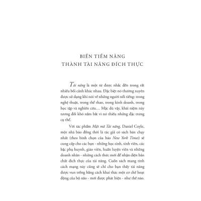 Mật Mã Tài Năng (Tái Bản 2024)