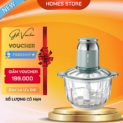 Máy Xay Thịt BEAR QSJ-C04R8 Cao Cấp Dung Tích 2.5L Công Suất 300W - Hàng Chính Hãng