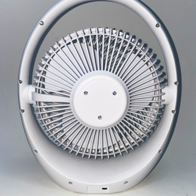 QUẠT ĐỂ BÀN CÓ SẠC TÍCH ĐIỆN ĐÈN LED EERFECT PF-QB2180 công suất 5w bảo hành 6 tháng- Hàng chính hãng
