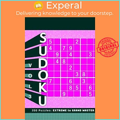 Sách - Sudoku 3 : Extreme to Grand Master by Zachary Pitkow (US edition, paperback)