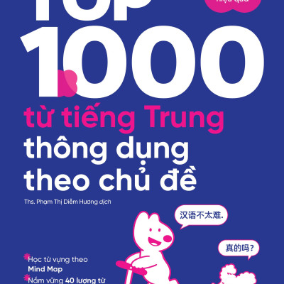 Sách - Top 1000 Từ Tiếng Trung Thông Dụng Theo Chủ Đề