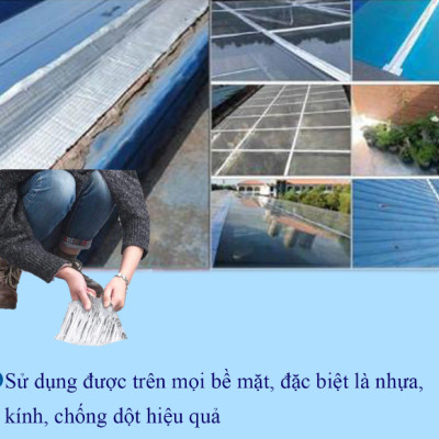 BĂNG KEO CHỐNG THẤM NƯỚC CHO TƯỜNG NHÀ , MÁI TÔN ỐNG NƯỚC BỂ NƯỚC