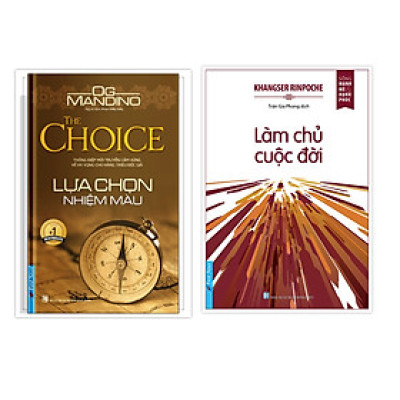 Sách - Combo Lựa Chọn Nhiệm Màu + Làm Chủ Cuộc Đời - First News