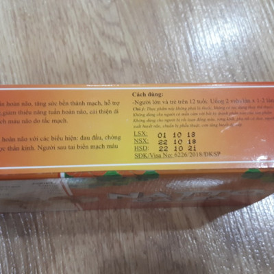 Thực phẩm chức năng Natto Galex - phòng ngừa tai biến & đột quỵ