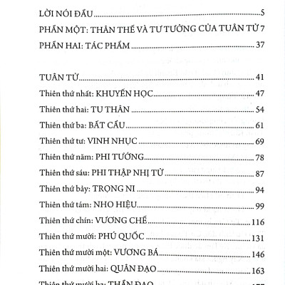 Chư Tử Tinh Tuyển - Tuân Tử (Bìa Cứng)