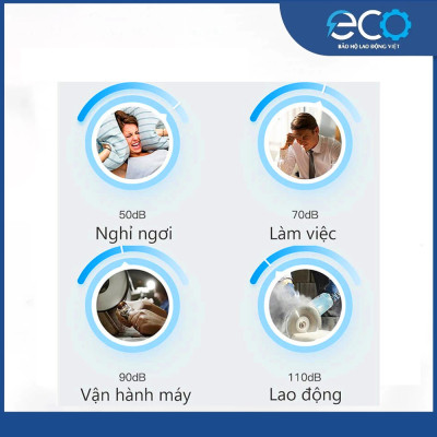 Nút bịt tai chống ồn 3M 1290 có dây, chống nước chính hãng