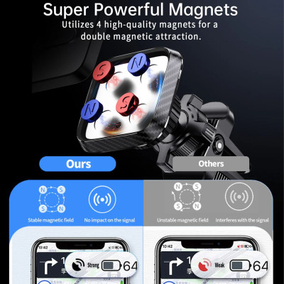 Giá đỡ Choetech H042 điện thoại Mag-netic kẹp khe gió trên ô tô (Hàng chính hãng)