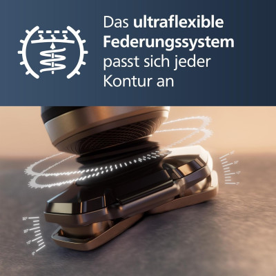 Máy cạo râu điện ướt và khô PHILIPS Shaver S9000 Prestige SP9882/36 Hàng chính hãng