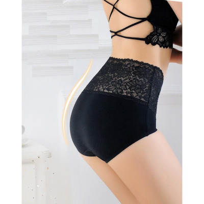 Combo 5 Quần Lót Nữ Cotton Phối Ren Lưng Cao Ôm Bụng 86041 – Màu Pastel Dịu Dàng