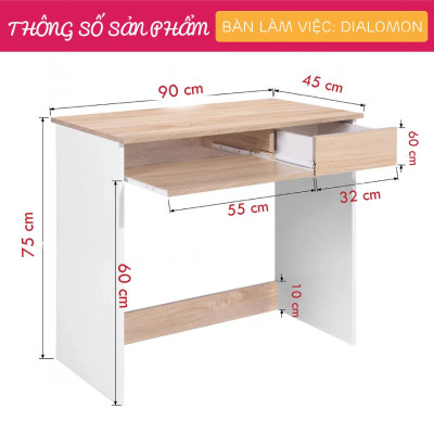 Bàn gaming chất lượng cao SMLIFE Dialomon