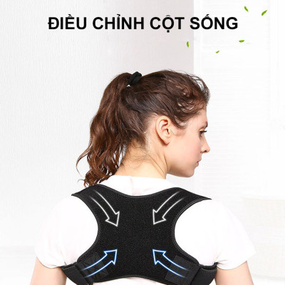 Đai Chống Gù Lưng Điều Chỉnh Cột Sống Cho Người Lớn Aolikes
