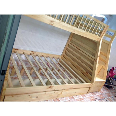 Giường Tầng Bình Long Gỗ Tự Nhiên