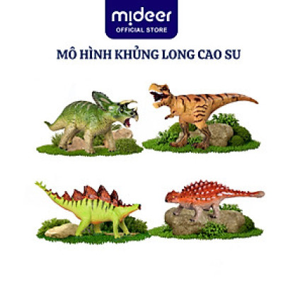 Mô hình khủng long cao su T-rex Spinosaurus Mideer Queen sized Simulated Dinosaur