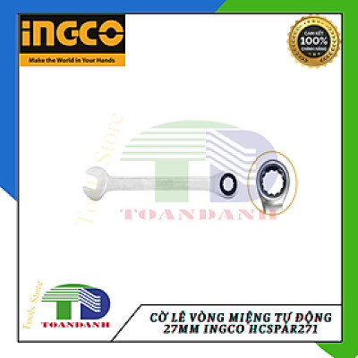 Cờ lê vòng miệng tự động 27mm INGCO HCSPAR271