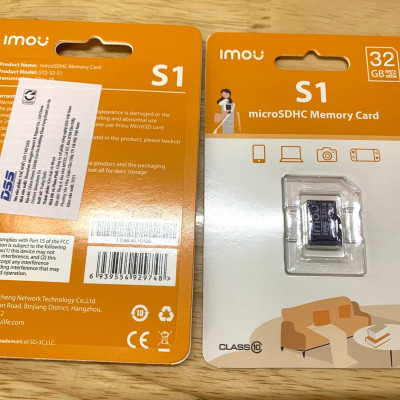 Thẻ Nhớ Mirco SD Imou 32Gb Class 10 Chuyên Ghi Hình Cho Camera, Máy Ảnh và Điện Thoại - Hàng Chính Hãng 