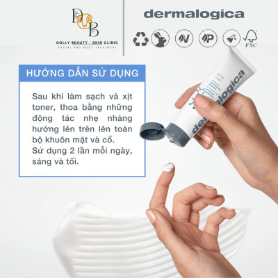 Kem dưỡng không chứa dầu ACTIVE MOISTE của Dermalogica - Dolly Beauty