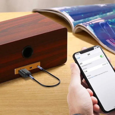 ROGTZ - Bộ Thu Phát Âm Thanh 2 Trong 1 Bluetooth 5.0 T10 Phạm vi kết nối 15m Nhựa ABS Kết nối 3.5mm Điện áp đầu vào DC/5V Âm thanh Hi-Fi Nhỏ gọn Dễ sử dụng Chế độ chuyển đổi linh hoạt - Hàng Chính Hãng