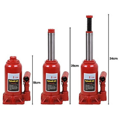 Con Đội Thủy Lực 8 Tấn – Độ Nâng Cao, An Toàn Cho Xe Tải & Ô Tô