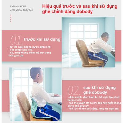 Ghế Công Thái Học Điều Chỉnh Tư Thế Dành Cho Bé, Ghế Chống Gù Lưng Định Hình Cột Sống Ghế Điều Chỉnh Tư Thế Dobody Giảm Đau Mỏi Lưng Định Hình Cột Sống Điều Chỉnh Dáng Ngồi Chống Gù Chống Cong Vẹo Cột Sống - Giao Màu Ngẫu Nhiên