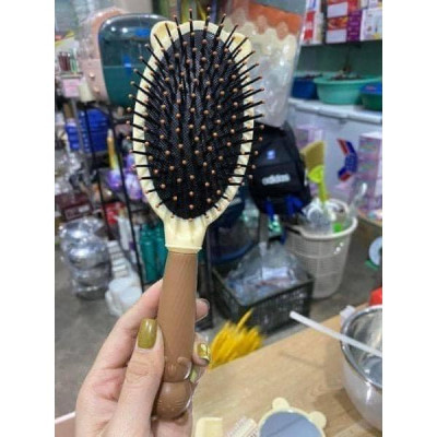 Set lược gương 4 món cực xinh lược gỡ rối chải tóc uốn tạo kiểu Linh chi bedding