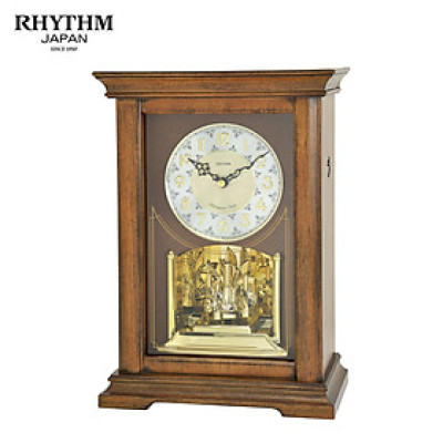 Đồng hồ Rhythm CRH270UR06- Kt 23.0 x 33.0 x 12.6cm, 2.4kg. Vỏ gỗ, dùng PIN
