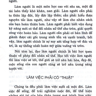 Tâm Và Thuật Trong Đối Nhân Xử Thế  - Vanlangbooks