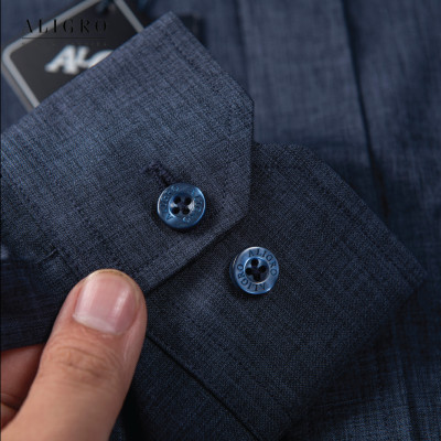 Áo sơ mi nam dài tay ALIGRO chất liệu pirma cotton mềm mịn, kiểu dáng đơn giản, tinh tế ALGS158