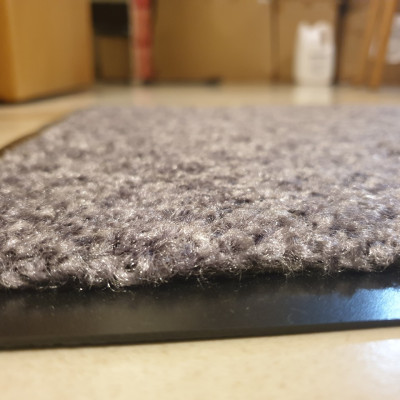 Thảm Welcome cao cấp kích thước 60x90CM CONDOR Đế cao su chống trượt DOORMAT Xám lông chuột