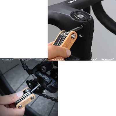 Lục Giác Sửa Chữa Xe Đạp Đa Năng ESL-81, Nhỏ Gọn, Gấp Gọn, 8 Trong 1, Chất Liệu Thép 43 Không Gỉ, Dùng Cho Xe Đạp - Mai Lee