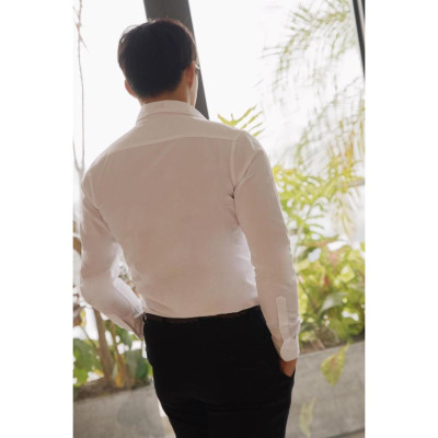 Áo sơ mi nam thương hiệu Americus Gosani chất cotton cao cấp, phom lịch lãm (2 màu)