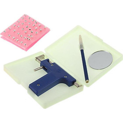 Bộ Dụng Cụ Bấm Khuyên Tai Tặng Kèm 98 Khuyên