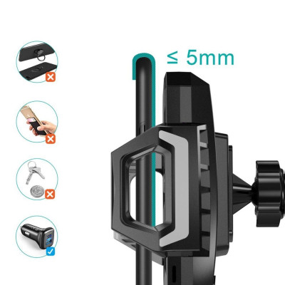 Giá đỡ Choetech T521-S điện thoại kiêm sạc không dây trên ô tô 10W  (Hàng chính hãng)