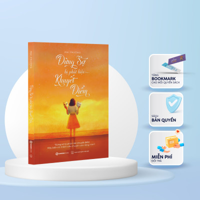 SÁCH - Đừng sợ bị phát hiện khuyết điểm - Tác giả  Mai Phương