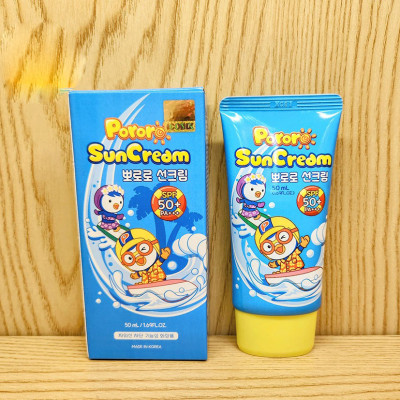Kem chống nắng trẻ em Pororo Sun Cream SPF50+ PA+++ Hàn Quốc 50ml