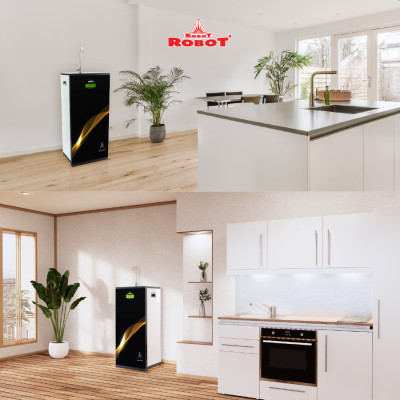 Máy Lọc Nước ROBOT Spring Pro 410G-UR Chức Năng Lọc Tích Hợp R.O + UF - Hàng Chính Hãng