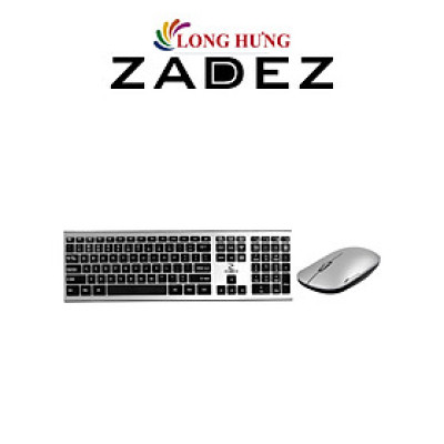 Combo Chuột và bàn phím không dây Zadez ZMK-530 - Hàng chính hãng