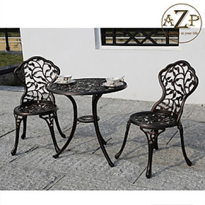 Bộ Bàn Ghế Sân Vườn - Ngoài Trời Outdoor - Ban Công (100% Nhôm Đúc) Hàng Nhập Khẩu 100%.