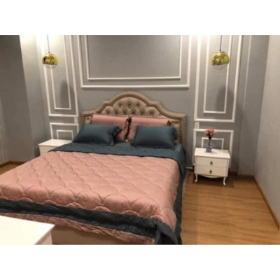 Giường ngủ bọc nệm Tundo phong cách Châu Âu 