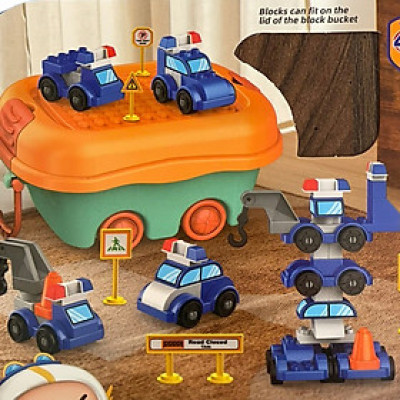 Xếp hình Robot kỹ thuật xây dựng giúp bé phát huy trí sáng tạo và thông minh