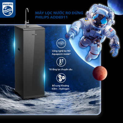 Máy lọc nước RO Aquaporin @Inside Philips Hydrogen 10 lõi lọc ADD8911 HÀNG CHÍNH HÃNG