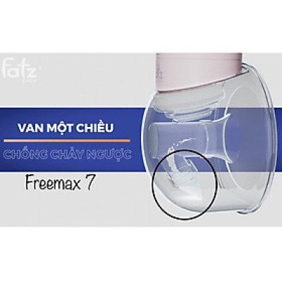 Van chân không FatzBaby Freemax 7 - Phụ kiện Máy hút sữa điện rảnh tay không dây Fatzbaby FB1222TP